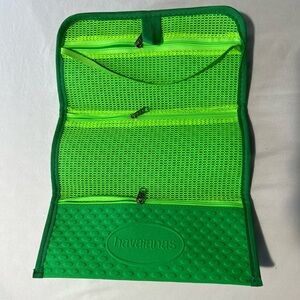Havaianas travel pouch Lime Green